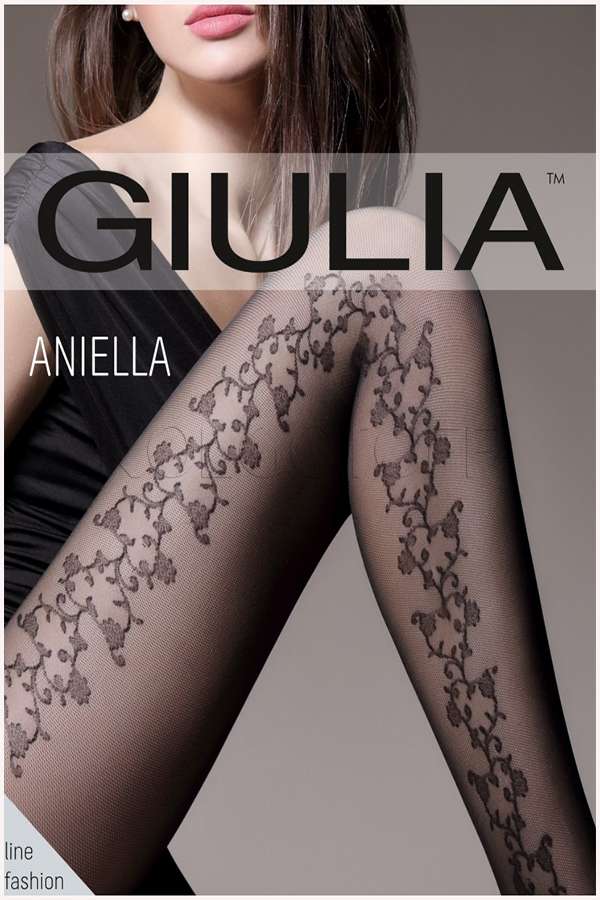 Колготки з візерунком оптом GIULIA Aniella 40 model 2